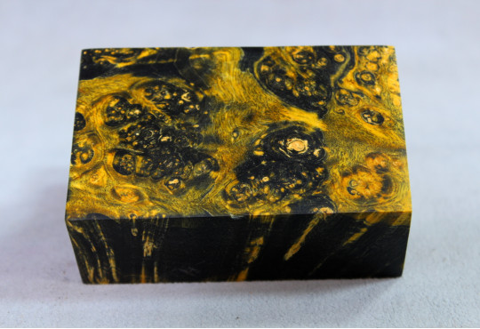 Stabilized Maple Burl Wood Mod Block